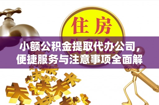 户县小额公积金提取代办公司，便捷服务与注意事项全面解析