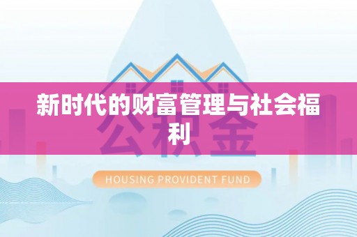 户县新时代的财富管理与社会福利