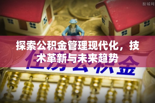 户县探索公积金管理现代化，技术革新与未来趋势