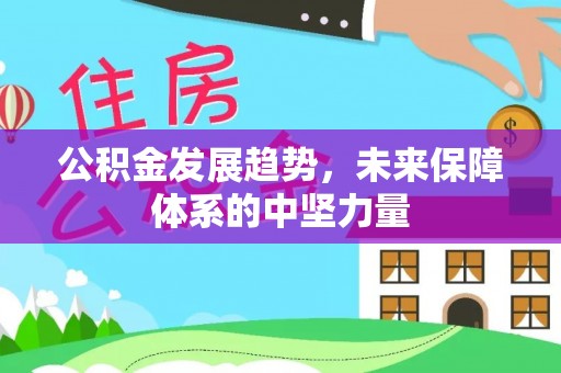 户县公积金发展趋势，未来保障体系的中坚力量