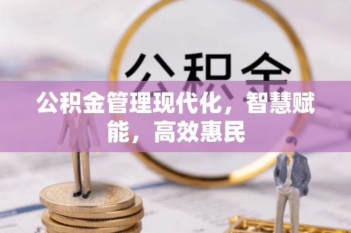 户县公积金管理现代化，智慧赋能，高效惠民